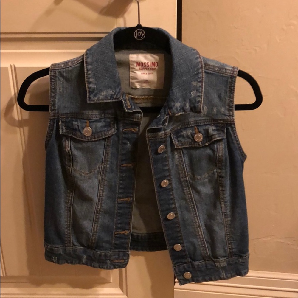 Mossimo Jean Jacket Vest